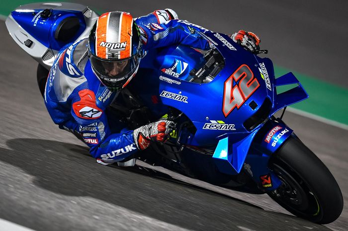 Alex Rins mengaku sempat ragu dirinya bisa mencatatkan waktu tercepat di hari pertama tes MotoGP Qatar 2020