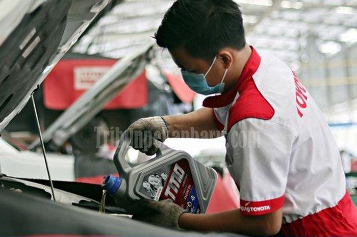 Toyota Agung beri diskon gratis oli satu liter untuk pelanggan