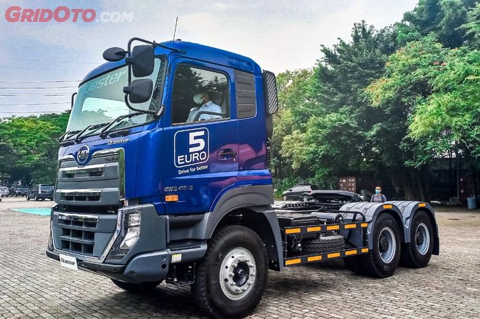 Ilustrasi. Quester Euro5. Salah satu line-up UD Trucks di Tanah Air
