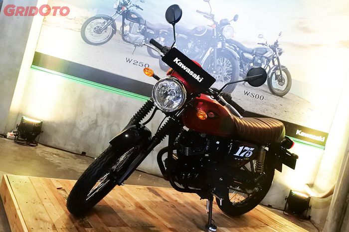 Jangan Kaget Main Dealer Kawasaki Di Bandung Umbar Harga Istimewa W175 Cafe Gridoto Com