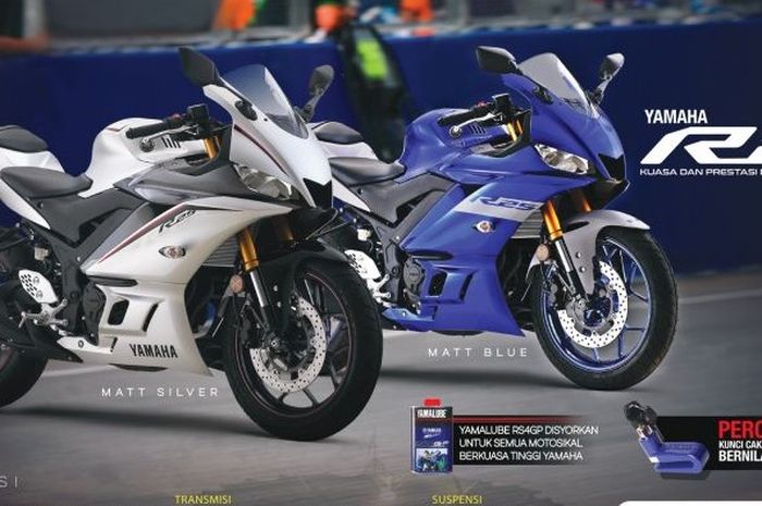 Dua pilihan warna baru Yamaha R25 di Malaysia