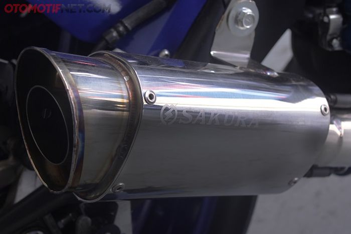 Knalpot pakai Sakura biar lebih bertenaga