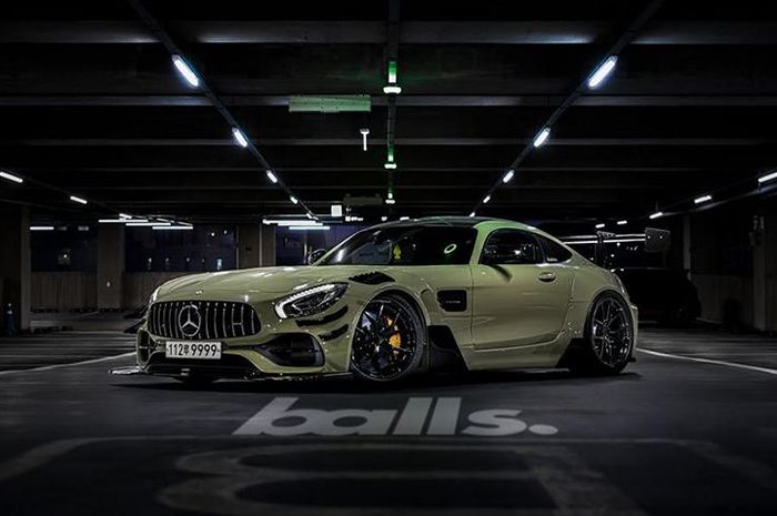 Modifikasi Mercedes-AMG GT R hasil kolaborasi bengkel Korea Selatan