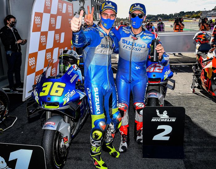 Joan Mir berharap tidak perlu bersaing dengan Alex Rins untukmengamankan gelar juara dunia MotoGP 2020