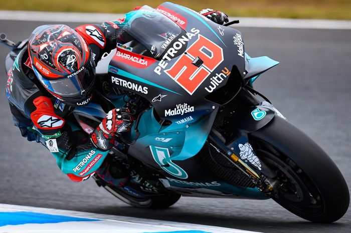 Raih posisi ketiga pada sesi kualifikasi MotoGP Jepang 2019, Fabio Quartararo mengaku target yang ditentukan timnya sudah tercapai 