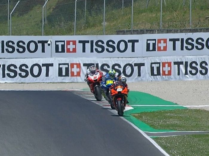 Joan Mir dan Miguel Oliveira terbukti melanggar track limit di tikungan 6 sirkuit Mugello