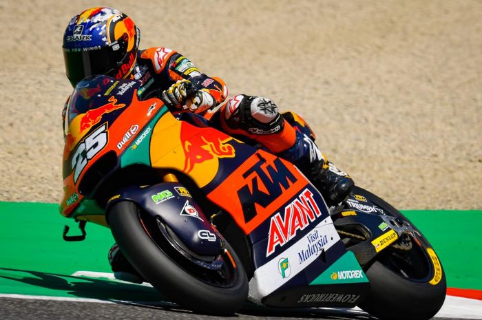 Hasil kualifikasi Moto2 Italia 2021: Raul Fernandez sabet pole position, satu pembalap 'Tim Indonesia' start dari barisan kedua