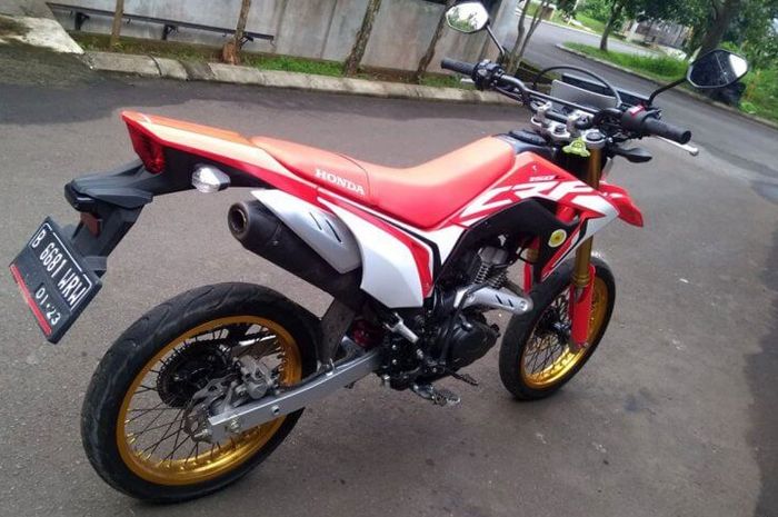 CRF150L supermoto versi Wahana H0nda