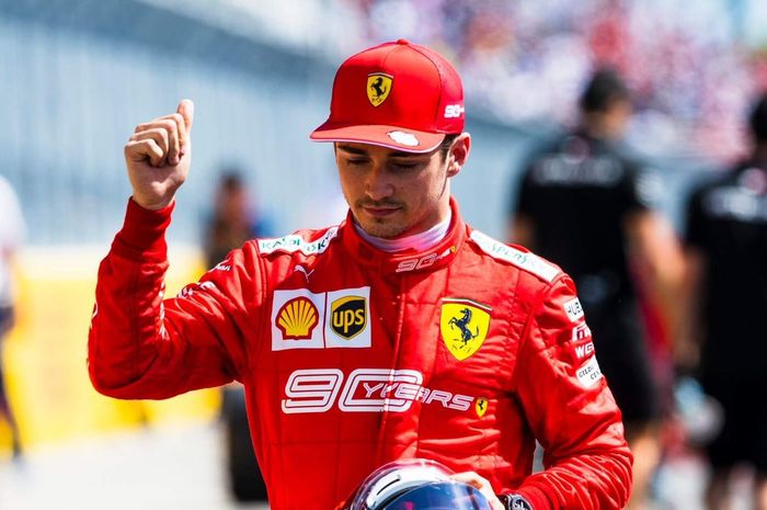 Bakal start dari posisi ketiga, pembalap Ferrari,Charles Leclerc yakin punya peluang menang saat balapan F1 Kanada 