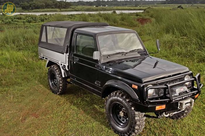 Suzuki Katana LWB Disulap Supaya Bisa Dipakai Untuk Mobil Pekerja