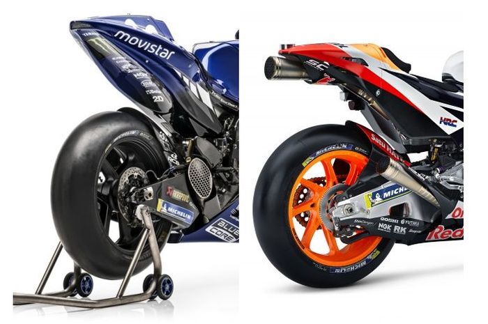 Knalpot YZR-M1 dan RC213V