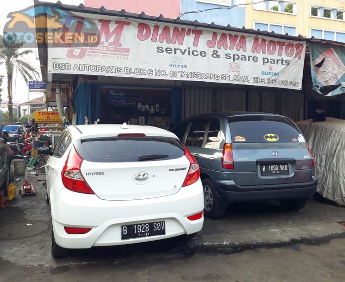 Dian't Jaya Motor, Bengkel Spesialis KIA Hyundai di BSD.