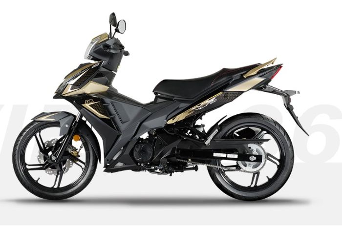 Mesin 150 Cc Bikin Mx King Dan Supra Gtr Disebut Bebek Super Eh Ini Ada Yang Lebih Super Bebek 185 Cc Sym Vf 185 Gridoto Com