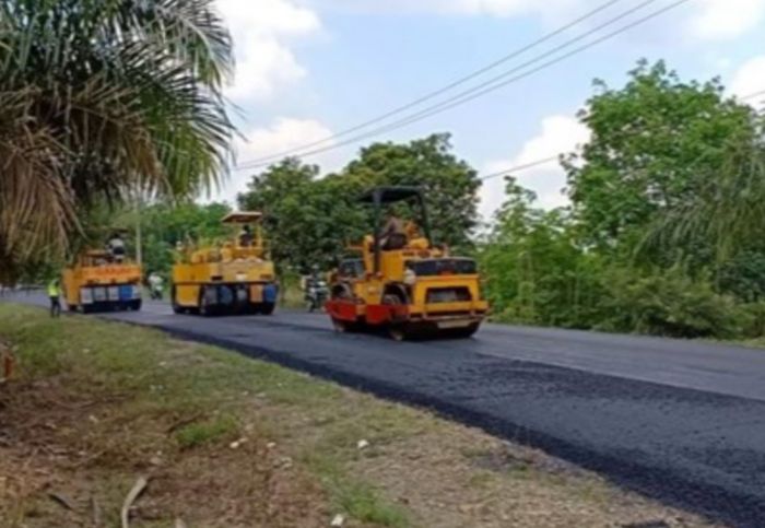 Penggunaan aspal campuran karet mulai digunakan di beberapa daerah