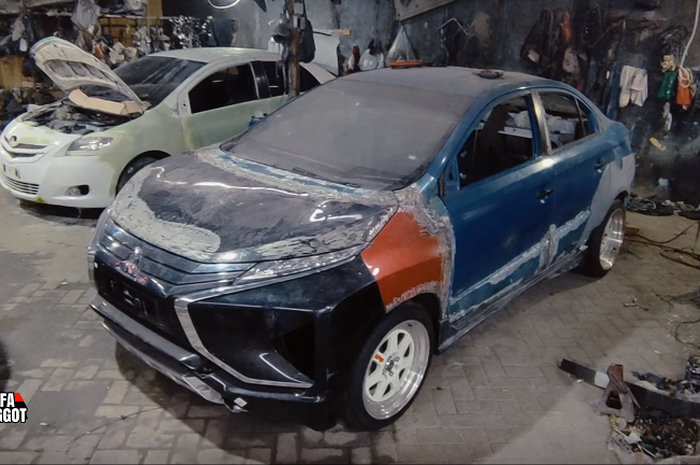 Modifikasi Toyota Vios Limo bertampang Mitsubishi Xpander