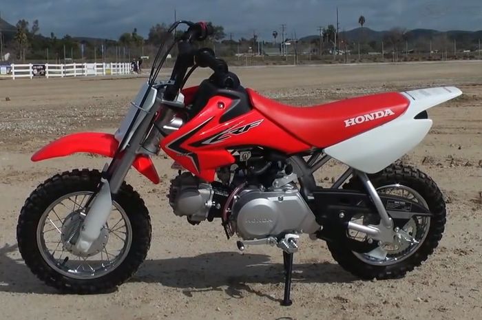 CRF50F motor dual purpose terkecil dari Honda