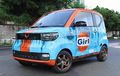 Kerabat Wuling Air ev Dandan Sporty, Jubah Gulf Racing dan Pakai Pelek TE37