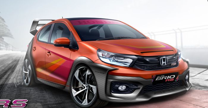 Pemenang kategori favorit Honda Brio Virtual Modification 2018