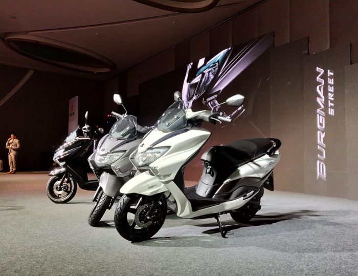 Suzuki Burgman Street 125 yang baru saja hadir di India