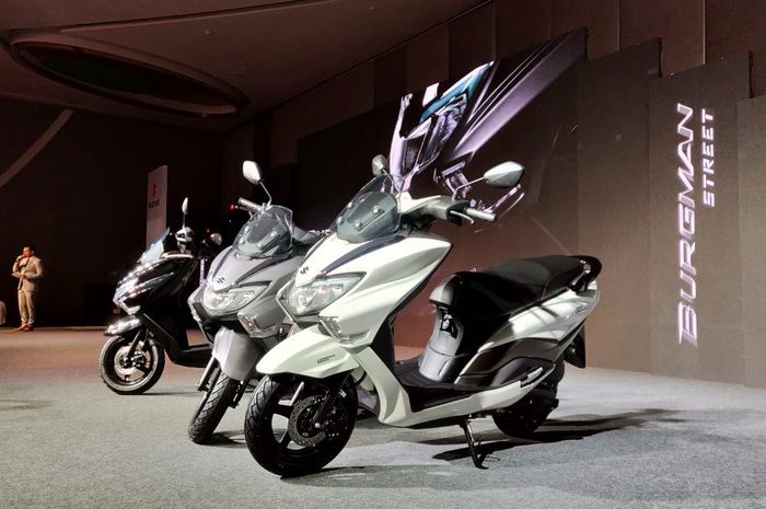 Suzuki Burgman Street 125 yang baru saja hadir di India