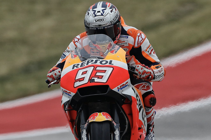 Marc Marquez tercepat di FP4 MotoGP Amerika 2018