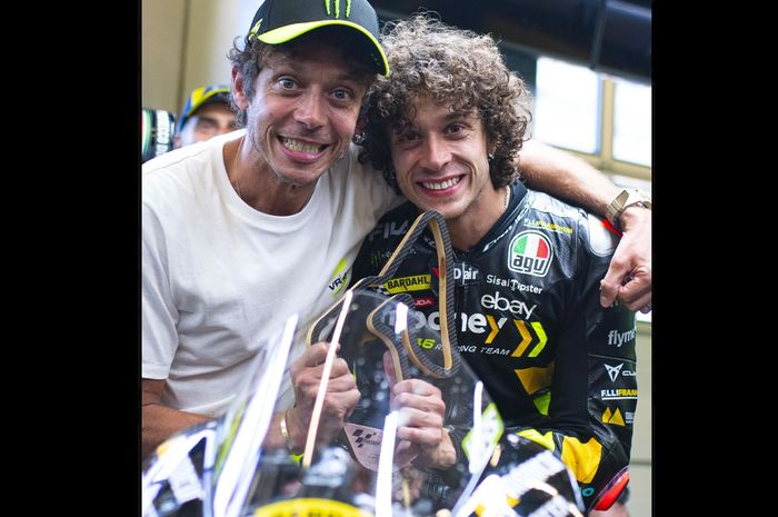 Marco Bezzecchi minta naik gaji ke Valentino Rossi