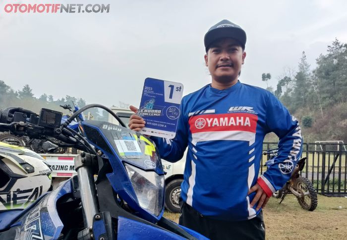 Rizal Adiputra, Juara 1 di kelas WR 155 R Com A akui ketangguhan Yamaha WR 155 R di track off road