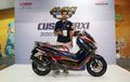 Bodi Yamaha NMAX Dilapis Krom Pelangi, Efeknya Bikin Mencolok Mata