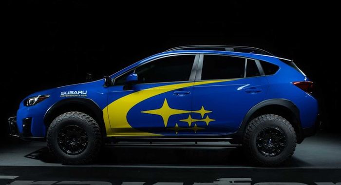 Subaru XV atau Crosstrek 'Desert Racer'