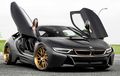 BMW i8 Berkelir Hitam Doff Tambah Kontras Pakai Pelek Warna Perunggu