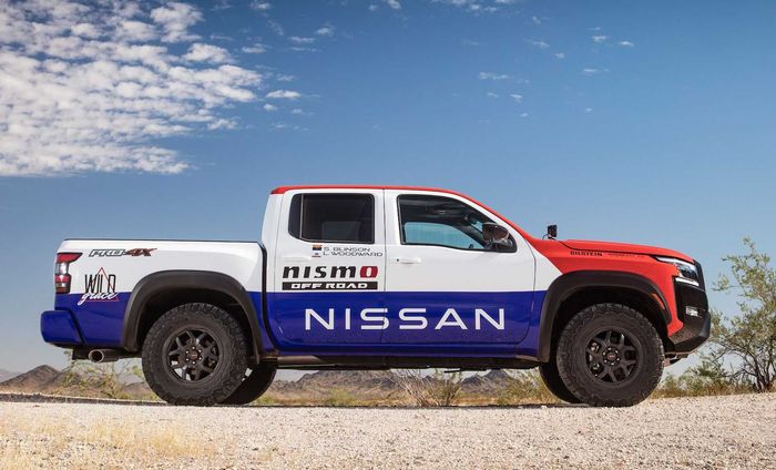 Modifikasi Nissan Frontier pakai pelek Nismo ukuran 17 inci