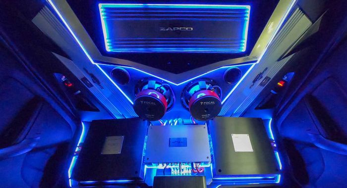 Sistem audio pada kabin Ford Ranger Raptor