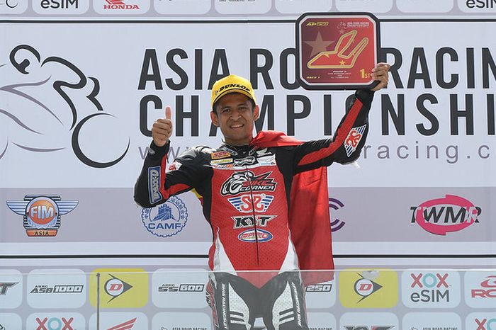 Dua kemenangan dari tiga podium diraih oleh Rafid Topan di AP250 musim lalu. 