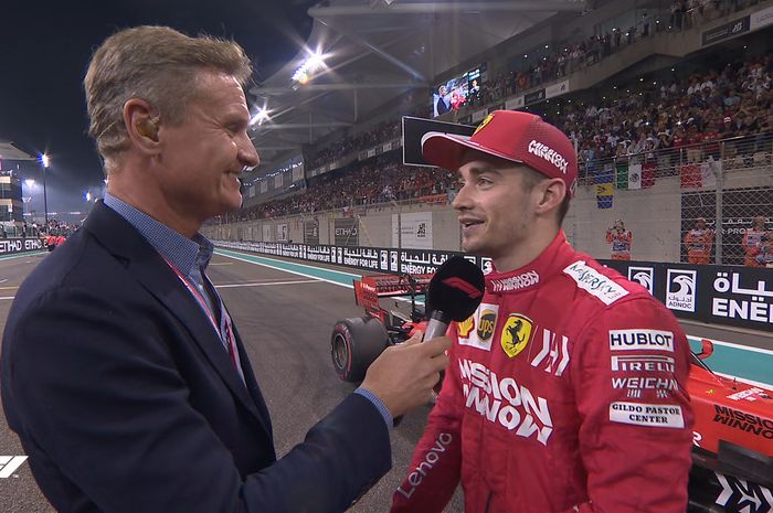 Finish ketiga F1 Abu Dhabi, Charles Leclerc sangat senang di tahun pertamanya balapan bersama tim Ferrari