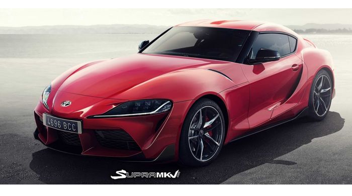 Renderan desain Toyota Supra 2019