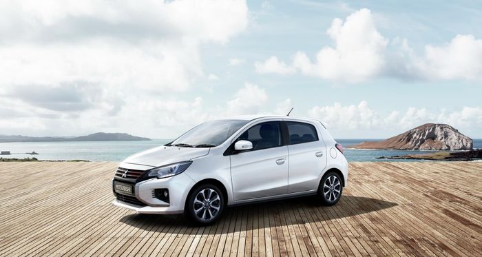 Tampang MIitsubishi Mirage baru