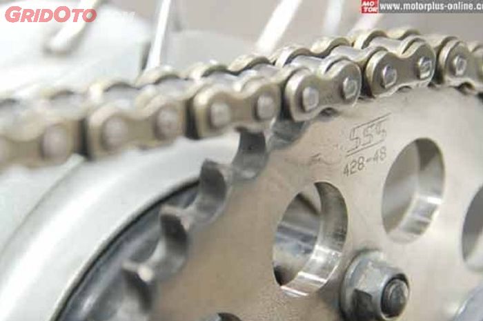 Ilustrasi gir motor bekas