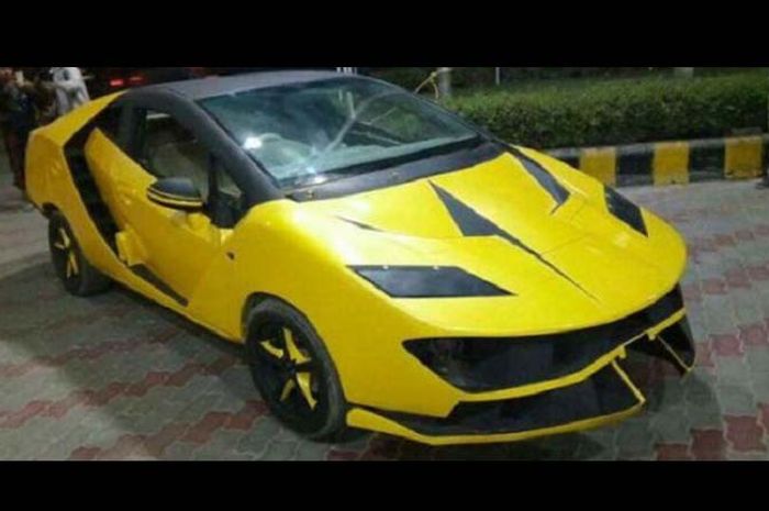 Honda City bergaya Lamborghini