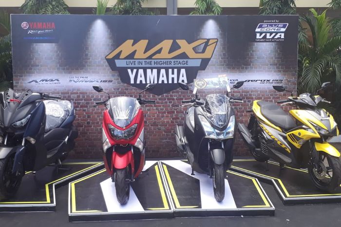 Deretan matic MAXI series Yamaha