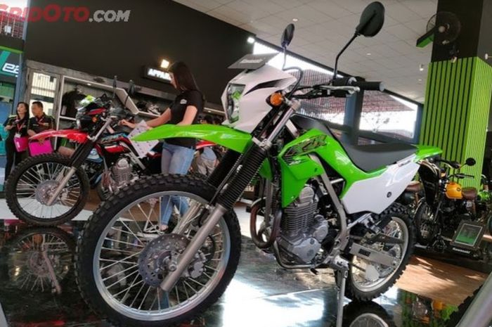 Kawasaki KLX 230 hdir dalam dua tipe yakni standar dan SE