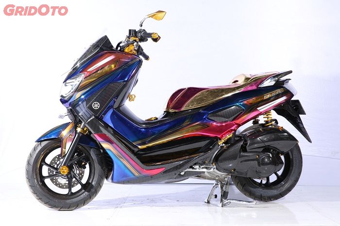 Yamaha NMAX pemenang kelas Master di Customaxi Bandung 