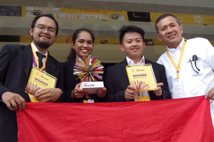 Tiga mahasiswa UGM menjadi juara di kompetisi Shell Ideas360