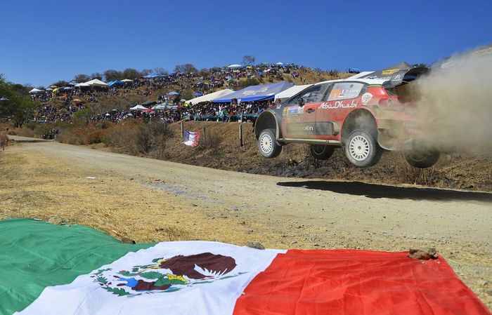 Sebastien Loeb harus puas menduduki posisi kelima reli Meksiko 2018