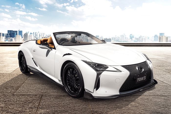 Modifikasi Lexus LC500 Convertible hasil garapan TOM'S