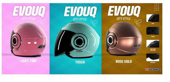 Sejumlah pilihan warna GM Evouq