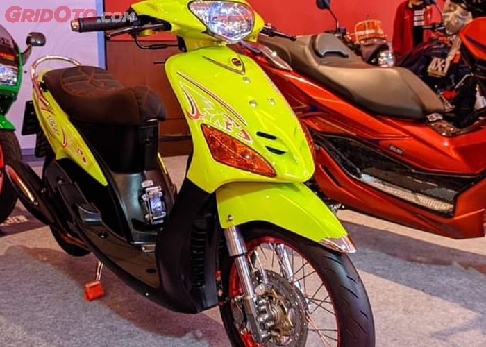 Modifikasi Yamaha Mio Sporty Menolak Tua Pas Kontes Langganan Juara Gridoto Com