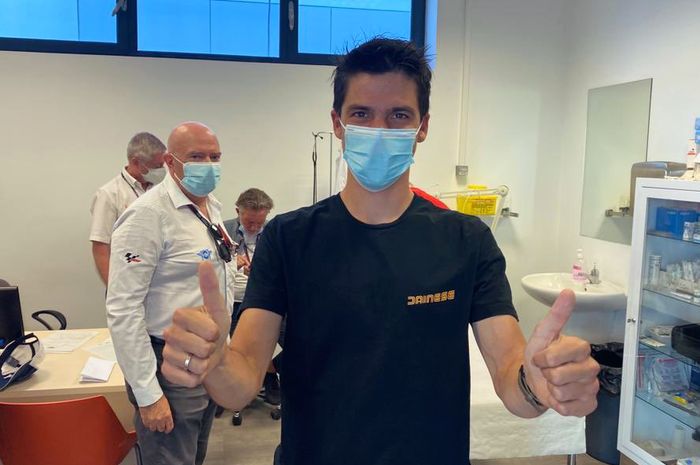 Dapat izin dokter setelah menjalani pemeriksaan, Joan Mir dinyatakan fit untuk ikut balapan MotoGP Aragon 2022