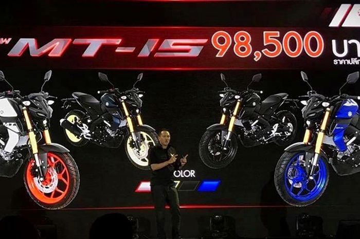 Harga Yamaha MT-15 di Thailand, tembus Rp 40 jutaan!