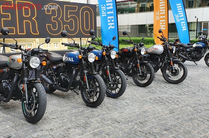 Motor baru Royal Enfield Hunter 350 meluncur di Thailand