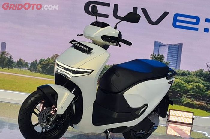 Honda CUV e: salah satu dari 30 motor listrik Honda yang disiapkan menggempur pasar global